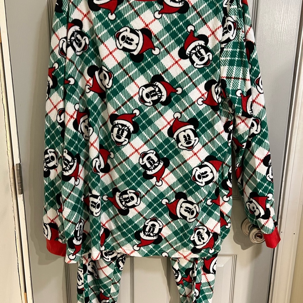 Disney Christmas Fleece Pajama Set